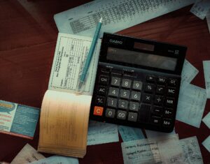 Bookkeeper's desk